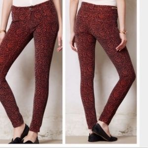 Anthro Pilcro & the Letterpress Paisley Pants 26
